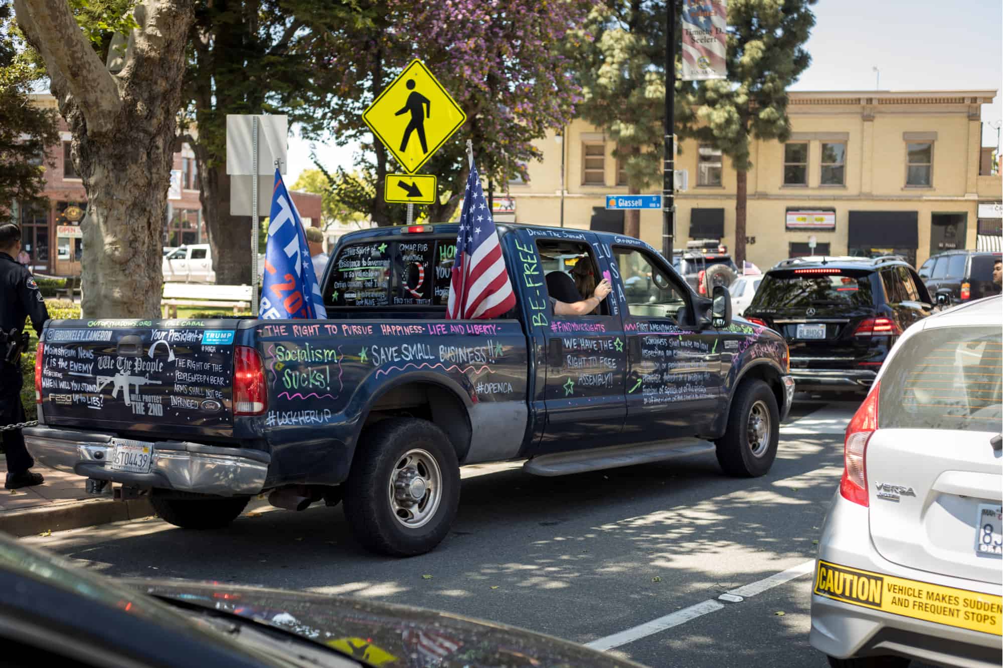 Protest Trucks