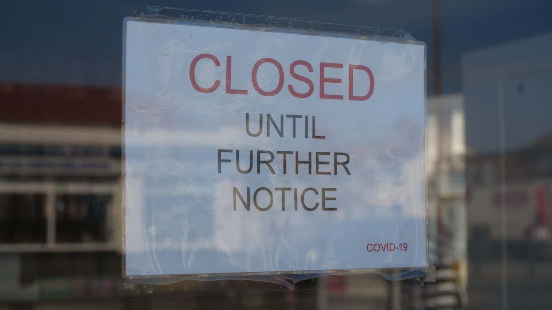 Shop Closed due to Coronavirus