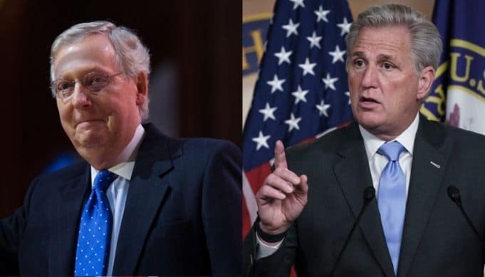 Mitch McConnell and Kevin McCarthy