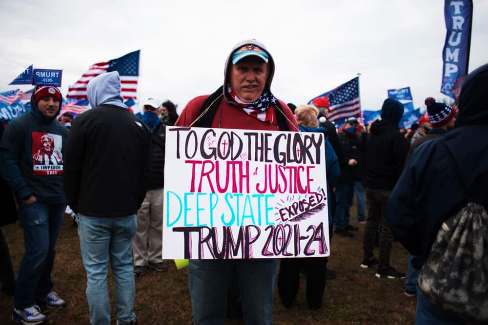 Deep State Protestor