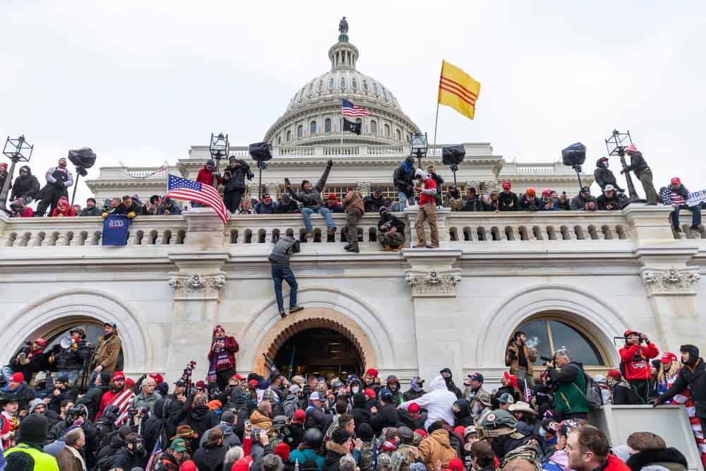 Insurgents Storming the Capitol