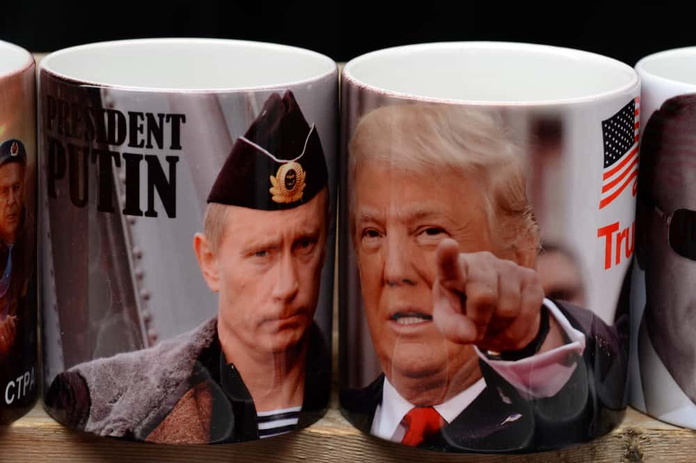 Putin, Trump Coffee Mugs