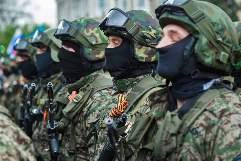 Russian Special Forces Parade