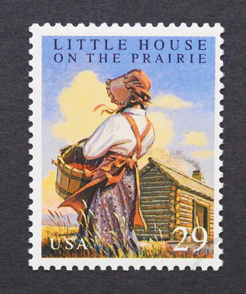 Little House on the Prairie stamp
