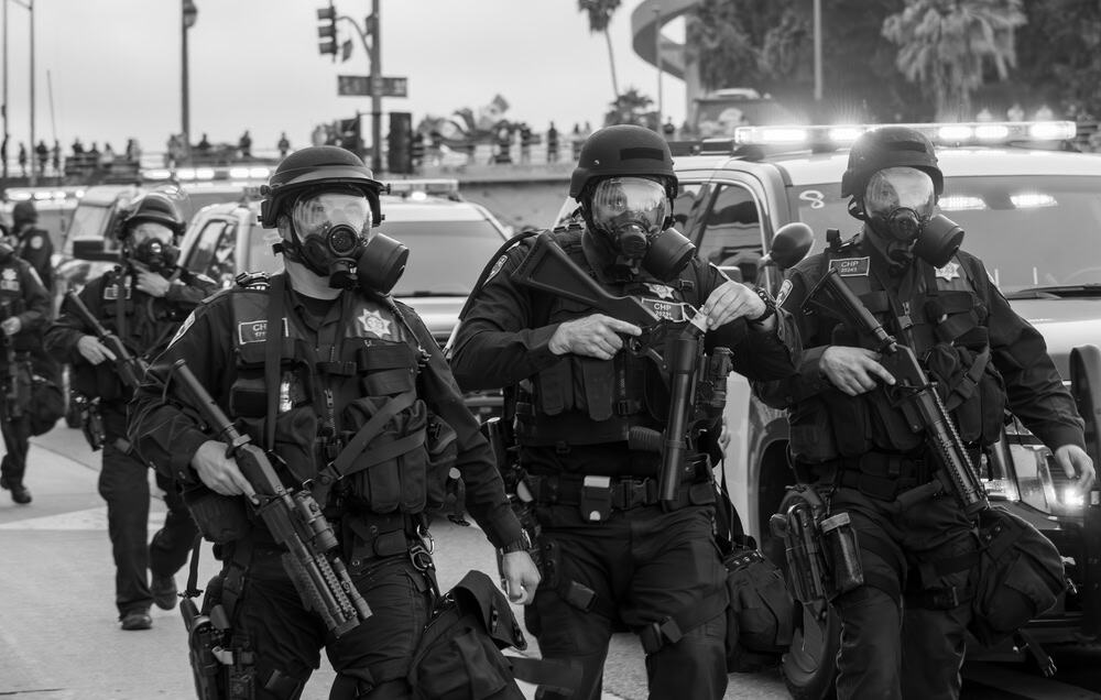 National Guard in Los Angeles - June 8th, 2025