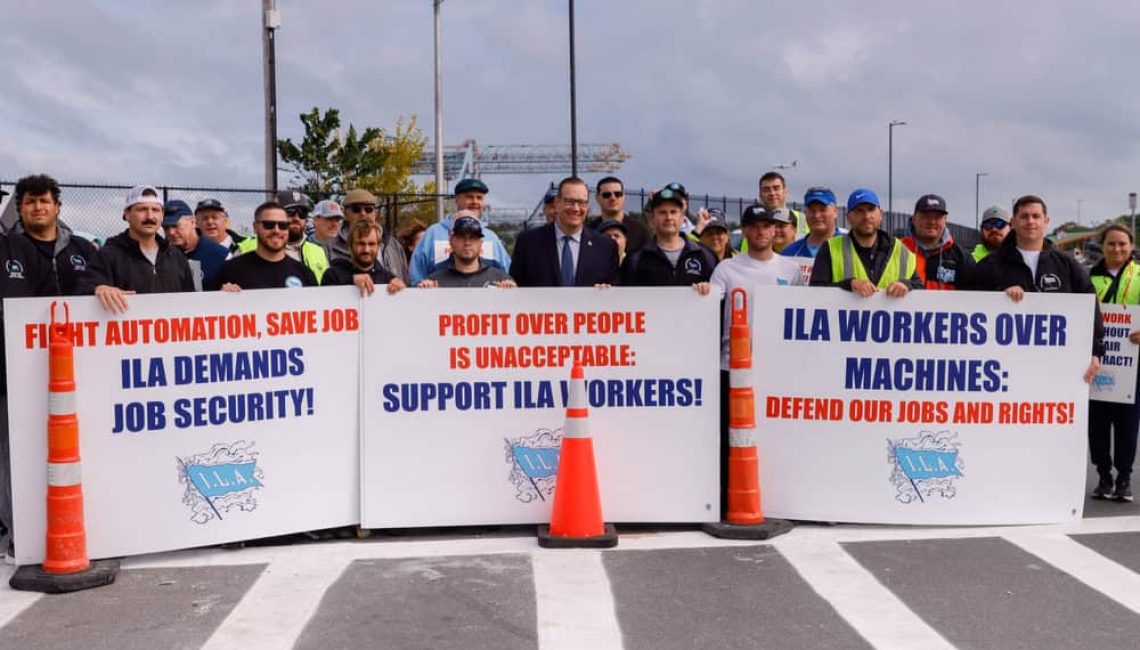 Port Strike Workers